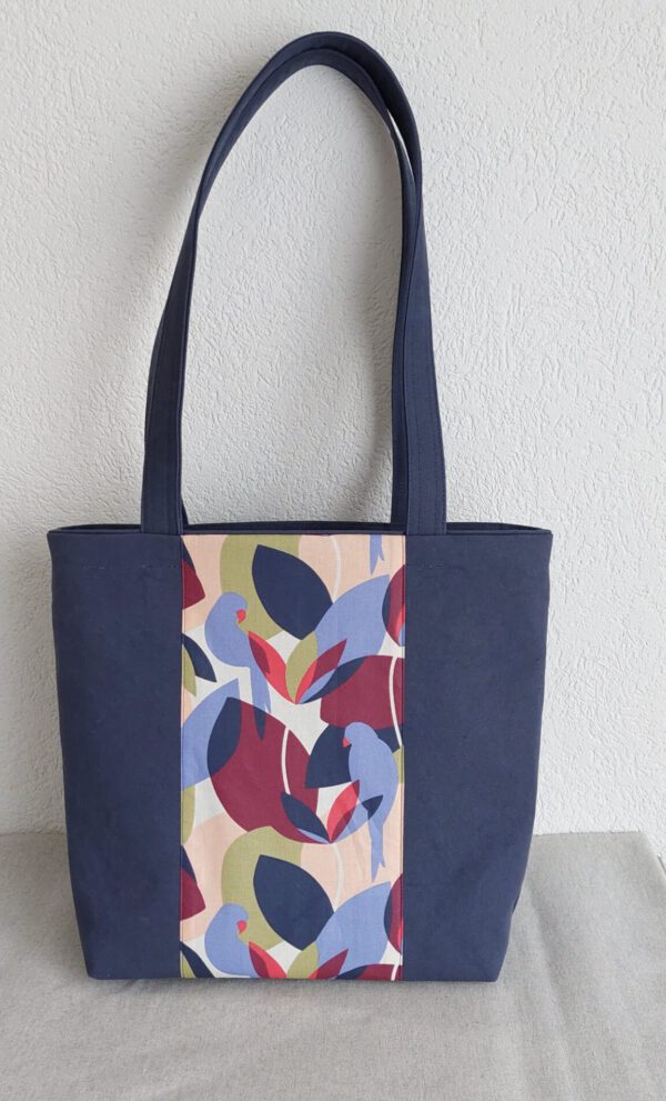 Umhängetasche «blauer Papagei»
