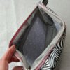 Kosmetiktasche «Zebrablatt» – Bild 2