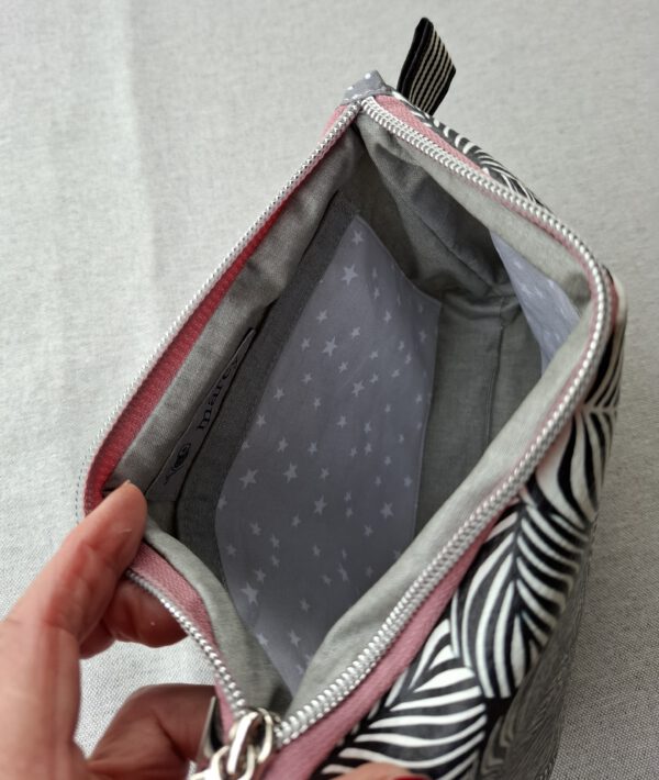 Kosmetiktasche «Zebrablatt» – Bild 2