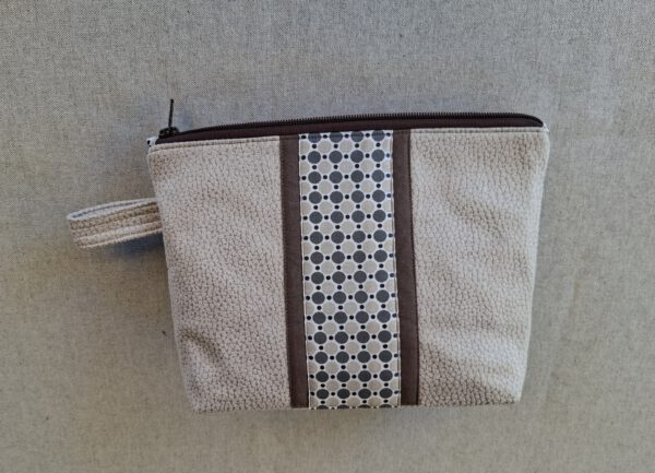 Kosmetiktasche «Cappuccino Line» – Bild 3